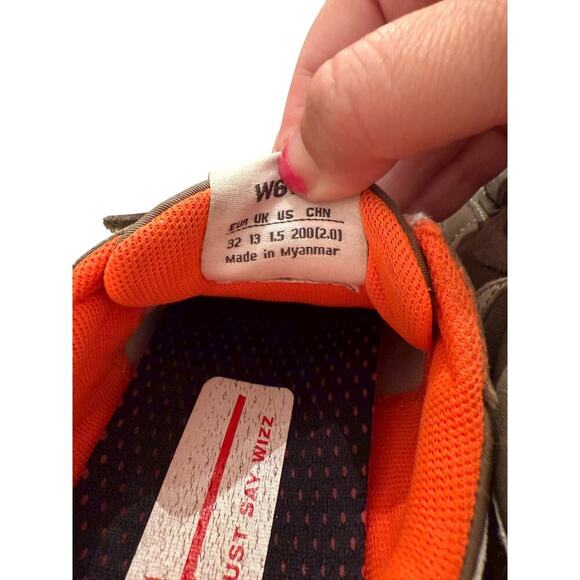 W6YZ Kids Khaki SAMOA VL Sneakers Shoes Size 1.5 - Picture 11 of 12